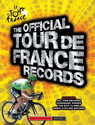 Image of The Official Tour de France Records book cover